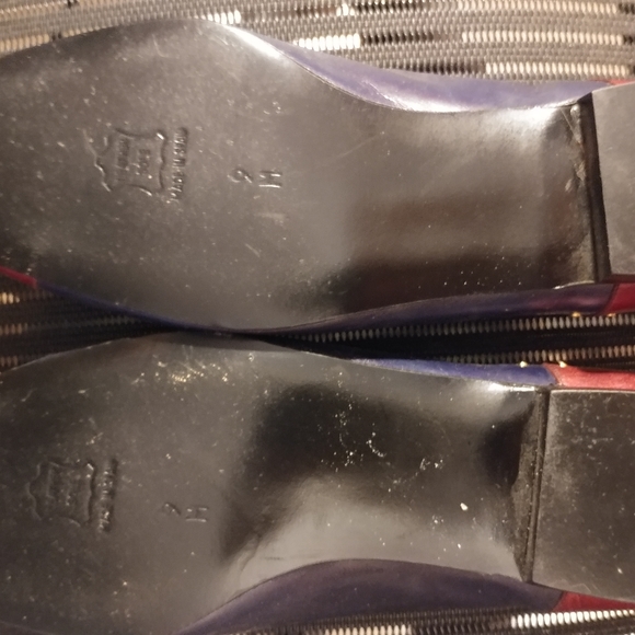 Margaret J Patchwork Leather Flats, 9M - Picture 4 of 5